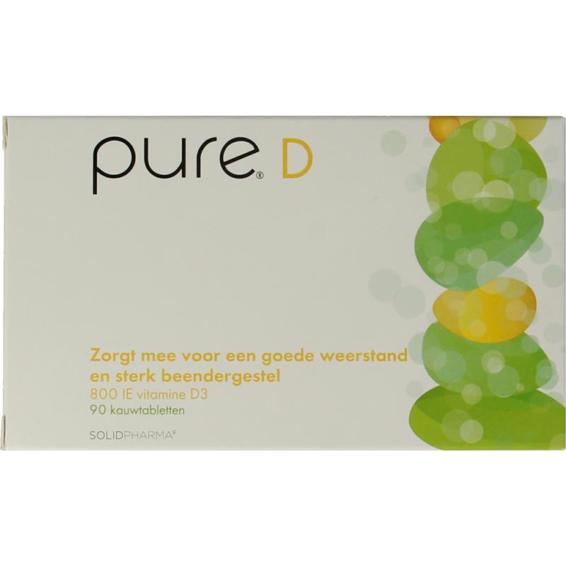 Pure Pure D (90 kauwtabletten)