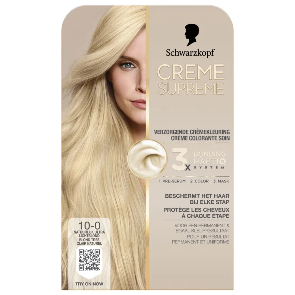 Schwarzkopf Creme Supreme 10-0 Licht Blond (1 stuk)