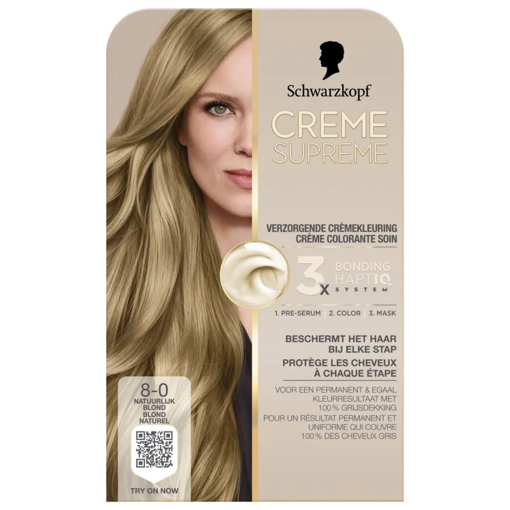 Schwarzkopf Creme Supreme 8-0 Blond (1 stuk)