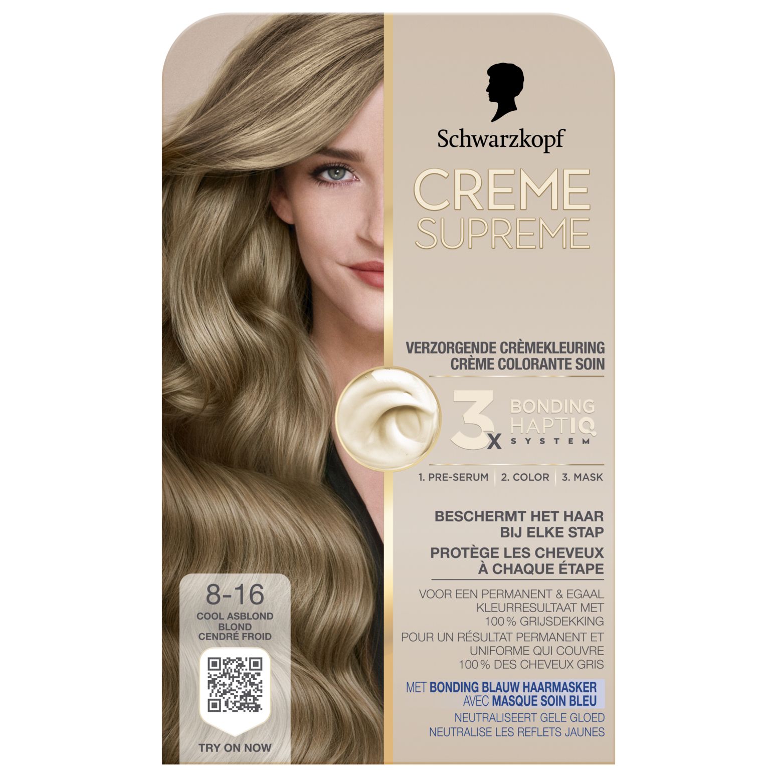 Schwarzkopf Creme Supreme 8-16 Blond (1 stuk)