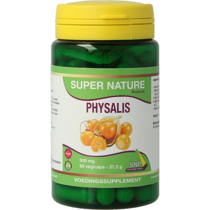 SNP Physalis 500mg Puur (60 vega capsules)
