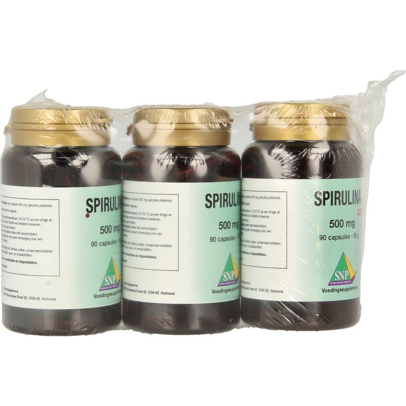 SNP Spirulina 500mg Puur Aktief (270 capsules)