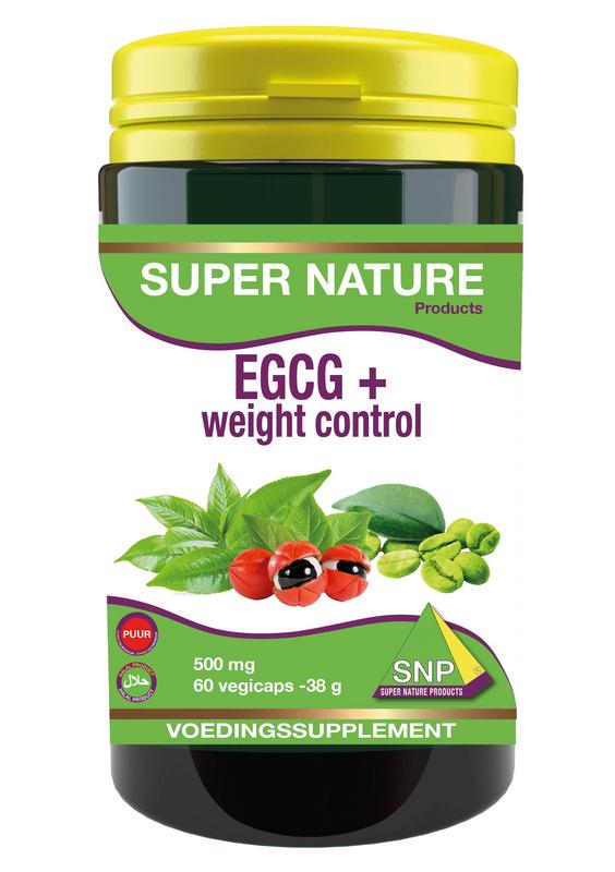 SNP EGCG+ Weight Control Puur (60 vega capsules)