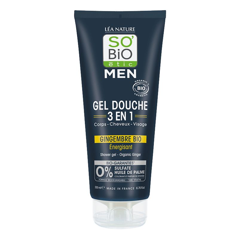 So Bio Etic Showergel For Men 3-in-1 Ginger (200 ml)