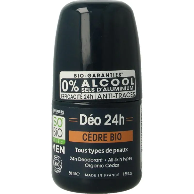 So Bio Etic Deo For Men 3-in-1 Cedar (50 ml)