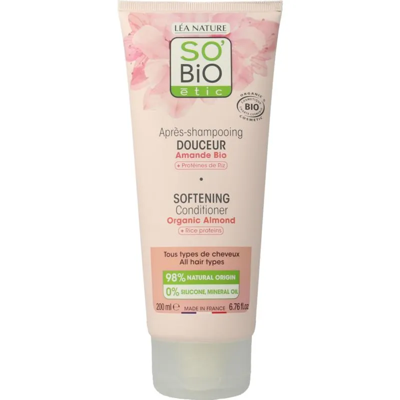 So Bio Etic Conditioner Almond Milk Rice Proteins (200 ml)