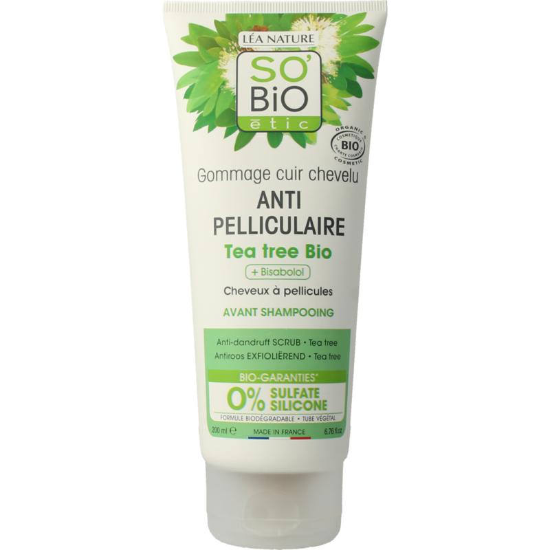 So Bio Etic Haarscrub Anti Roos Tea Tree (200 ml)