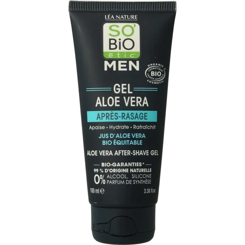 So Bio Etic For Men Aftershave Gel Aloe Vera (100 ml)