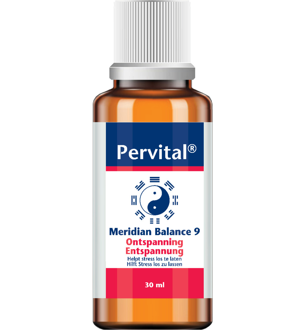 Pervital Meridian balance 9 ontspanning (30 ml)