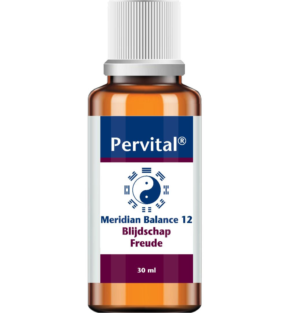 Pervital Meridian balance 12 blijdschap (30 ml)