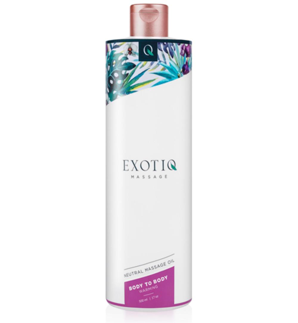Exotiq Body To Body Verwarmende Massageolie (500 ml)