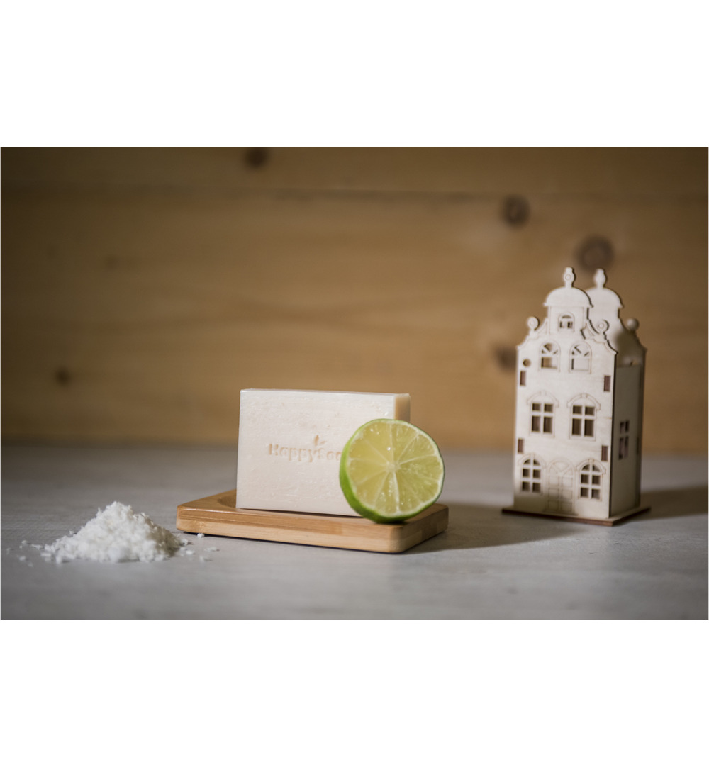 Happysoaps Body bar kokosnoot & limoen (100 gr) - image 4