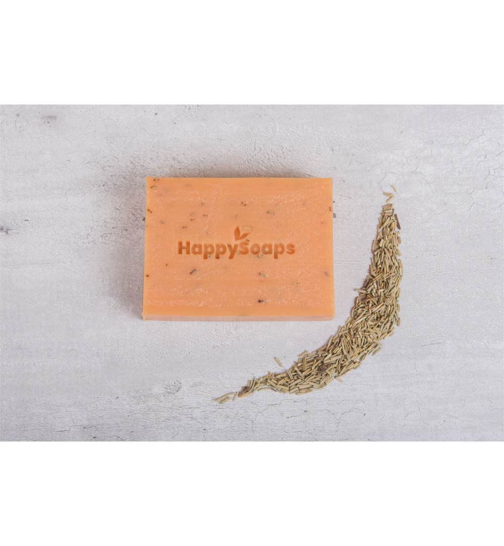 Happysoaps Body bar arganolie en rozemarijn (100 gr) - image 3