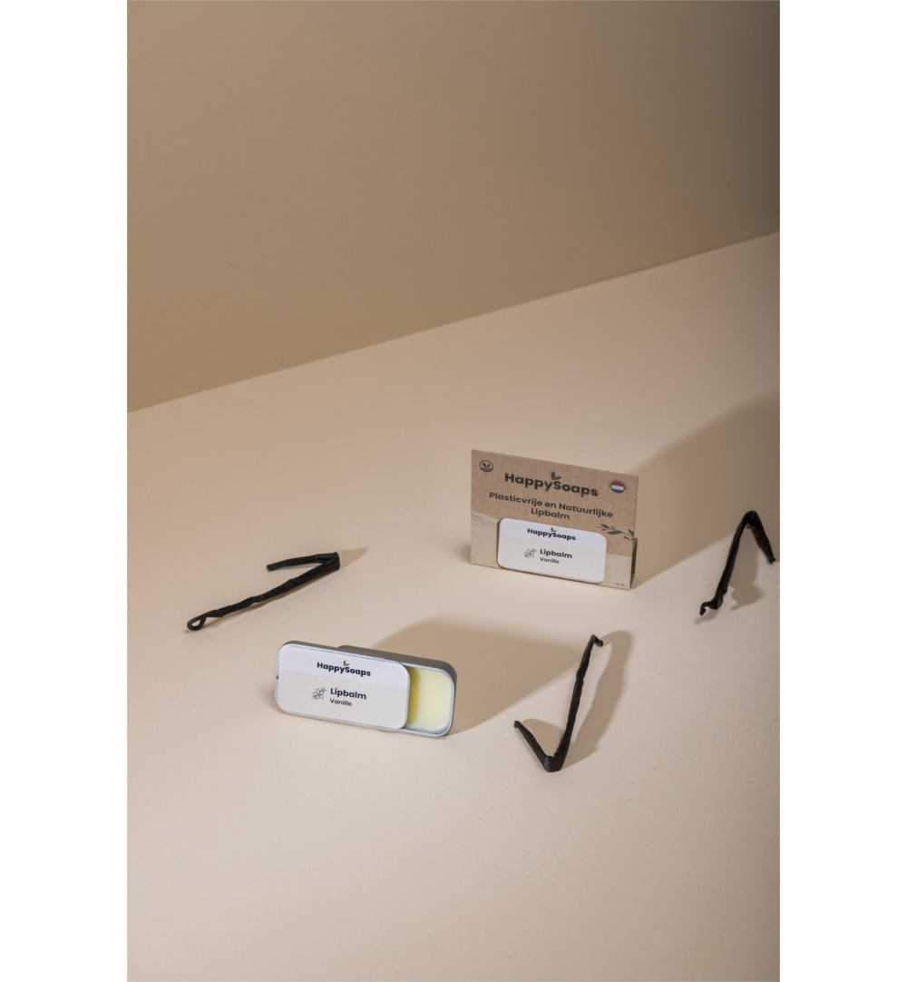 Happysoaps Lipbalm vanille (10 gr)