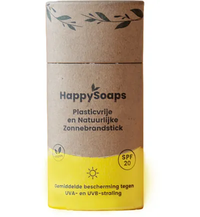 Happysoaps Zonnebrandstick SPF20 (50 gr)