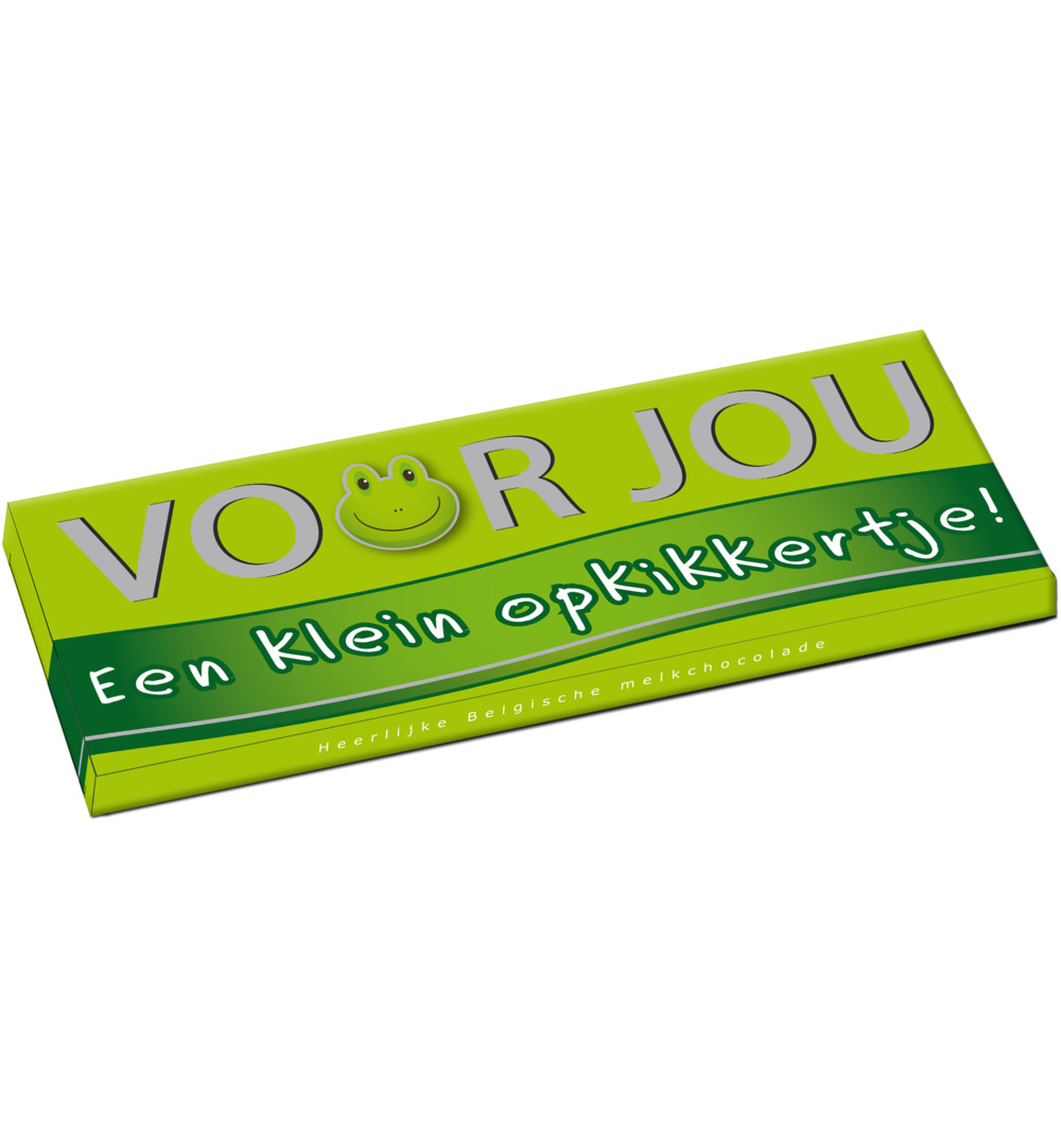 Voor Jou! Wensreep melk, Klein opkikkertje (70 gr)