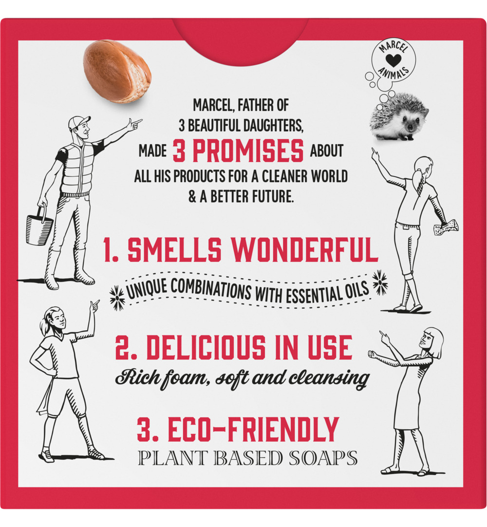 Marcel's Green Soap Conditioner Bar argan & Oudh (60 gr) - image 2