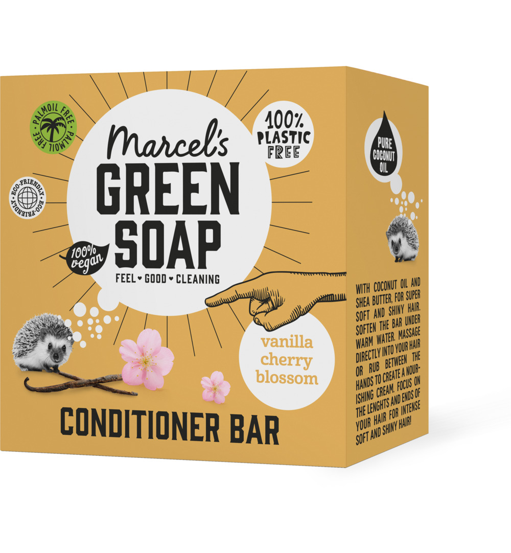 Marcel's Green Soap Conditioner Bar Vanille & Cherry Blossom (60 gr)