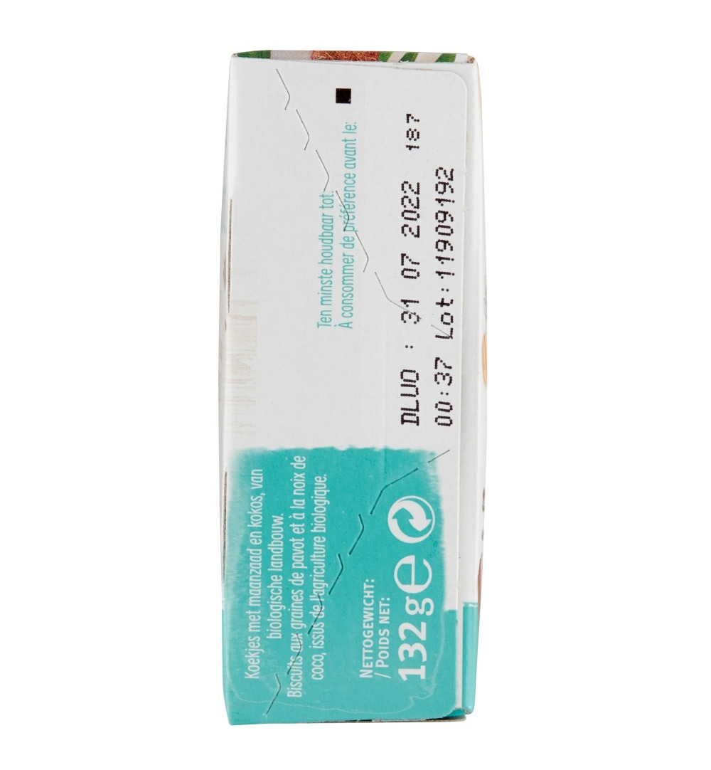 Céréal Bio Kokos maanzaad (132 gr) - image 6