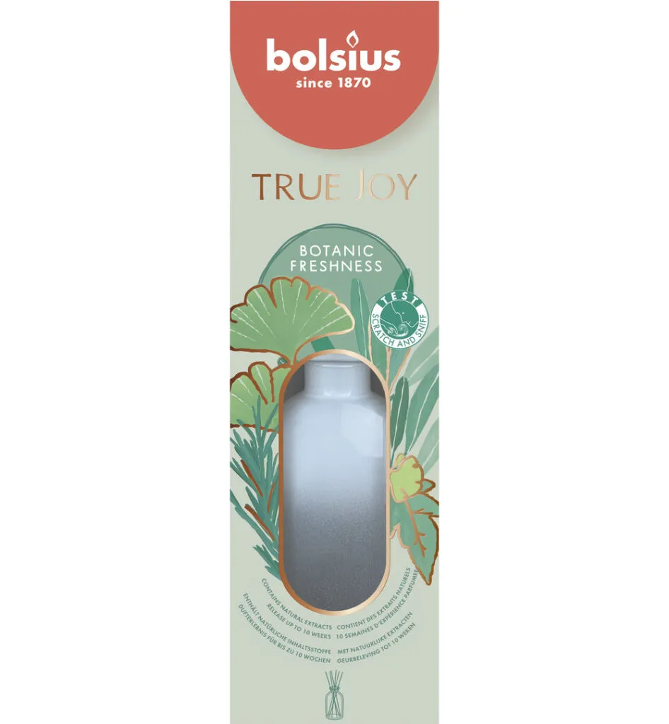 Bolsius True Joy geurverspreider 80ml Botanic Freshness (80 ml)