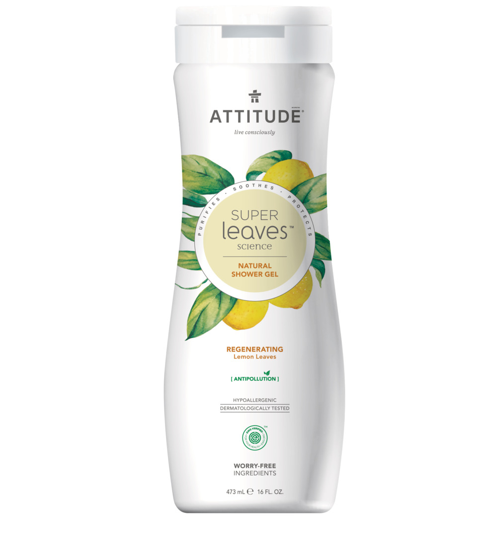 Attitude Super Leaves Body wash regenererend (473 ml)