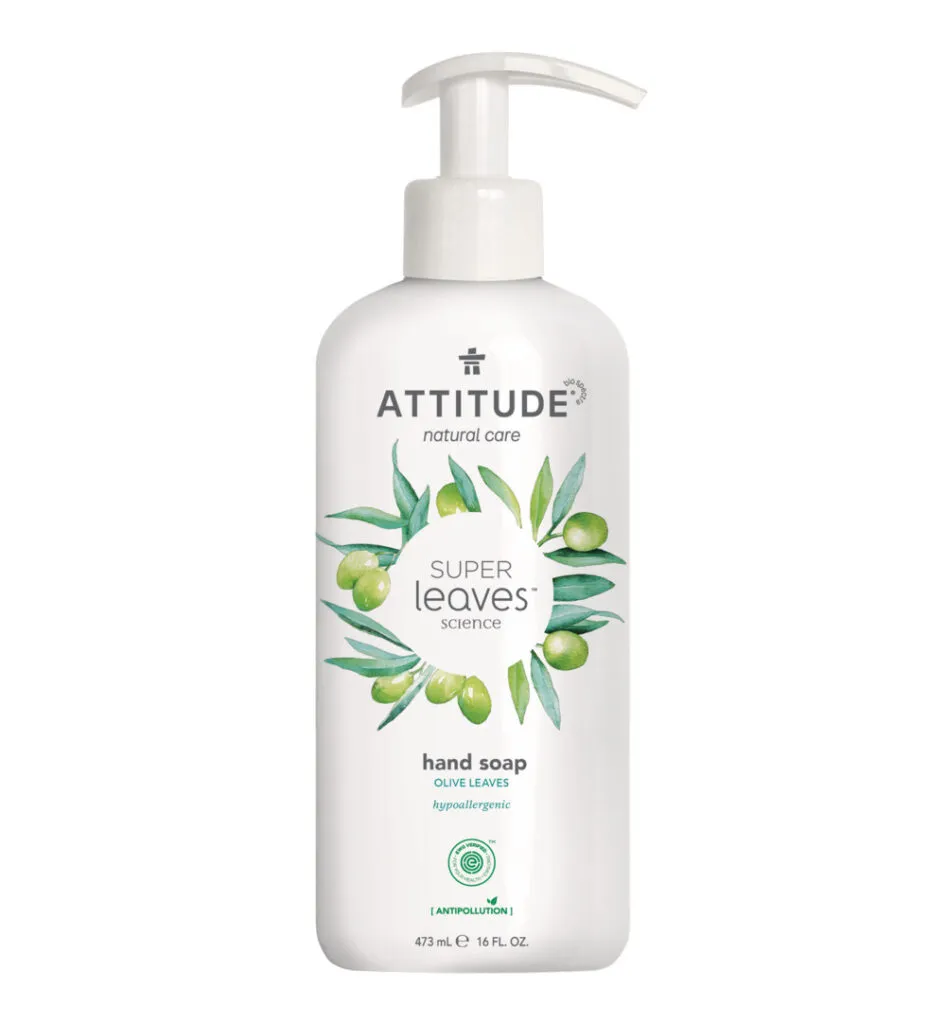 Attitude Super Leaves Handzeep olive leaves (473 ml)
