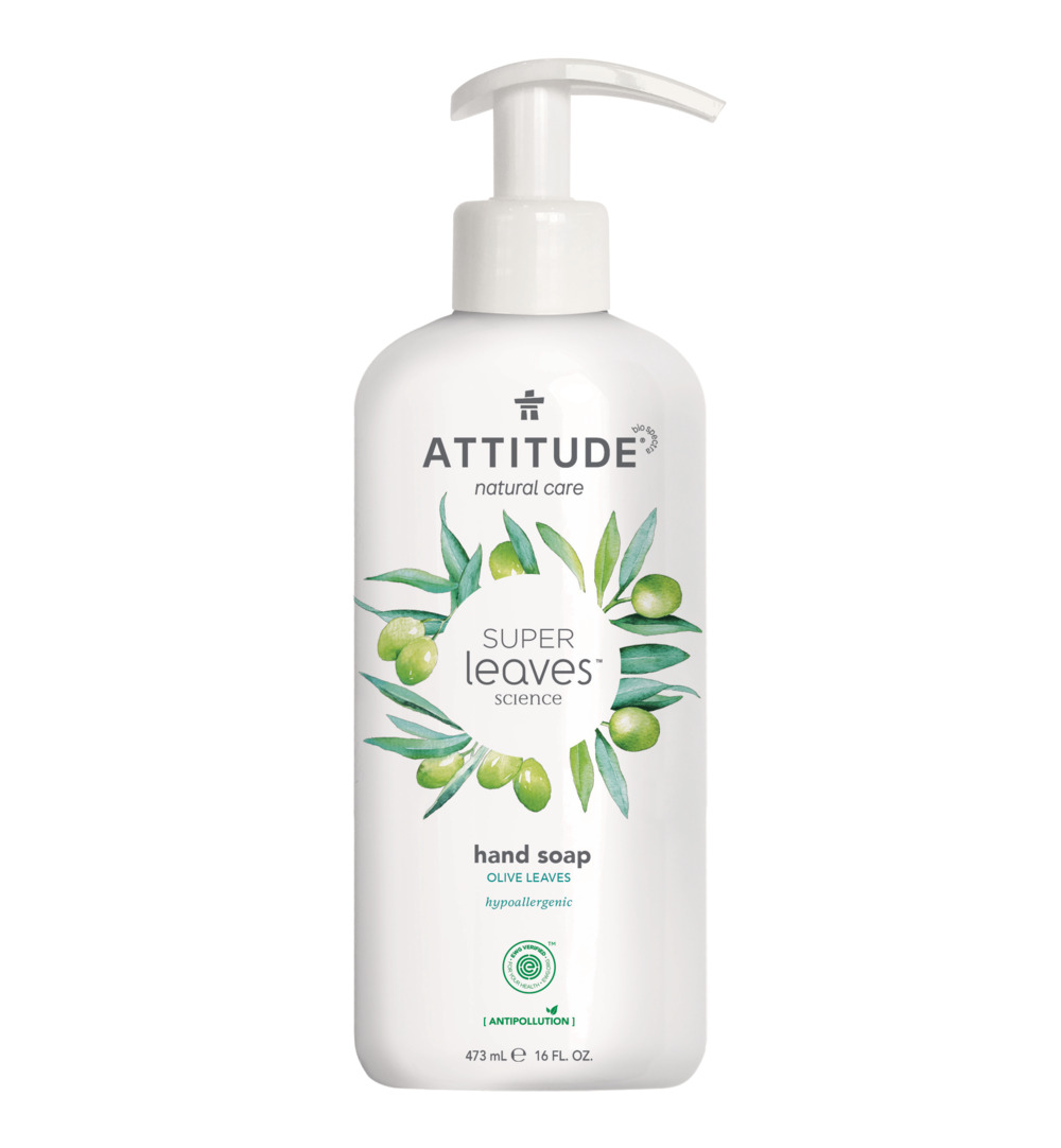 Attitude Super Leaves Handzeep olive leaves (473 ml)