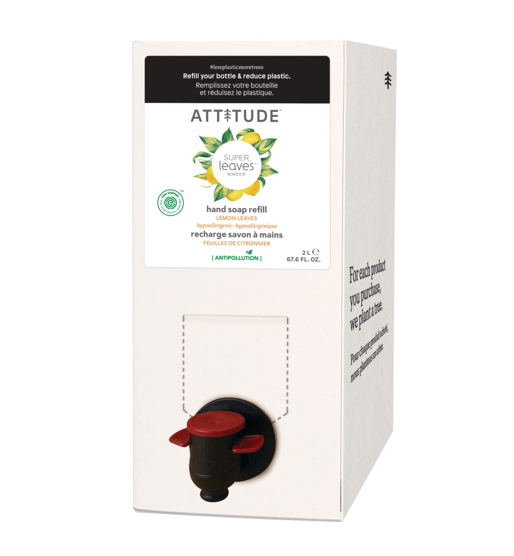 Attitude Super Leaves Bulk2 Go Handzeep lemon leaves (2000 ml)