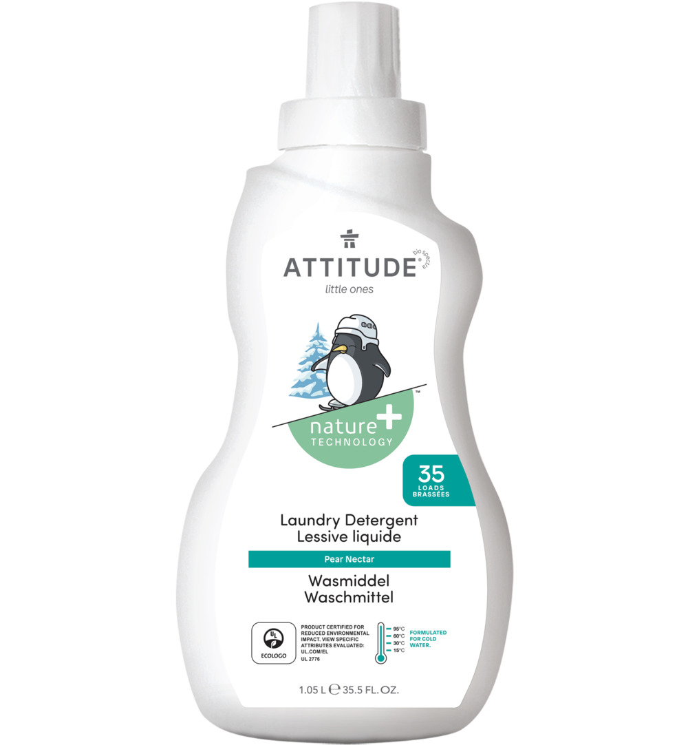 Attitude Little Ones Vloeibaar Wasmiddel 35 Beurten Pear Nectar (1050 ml)