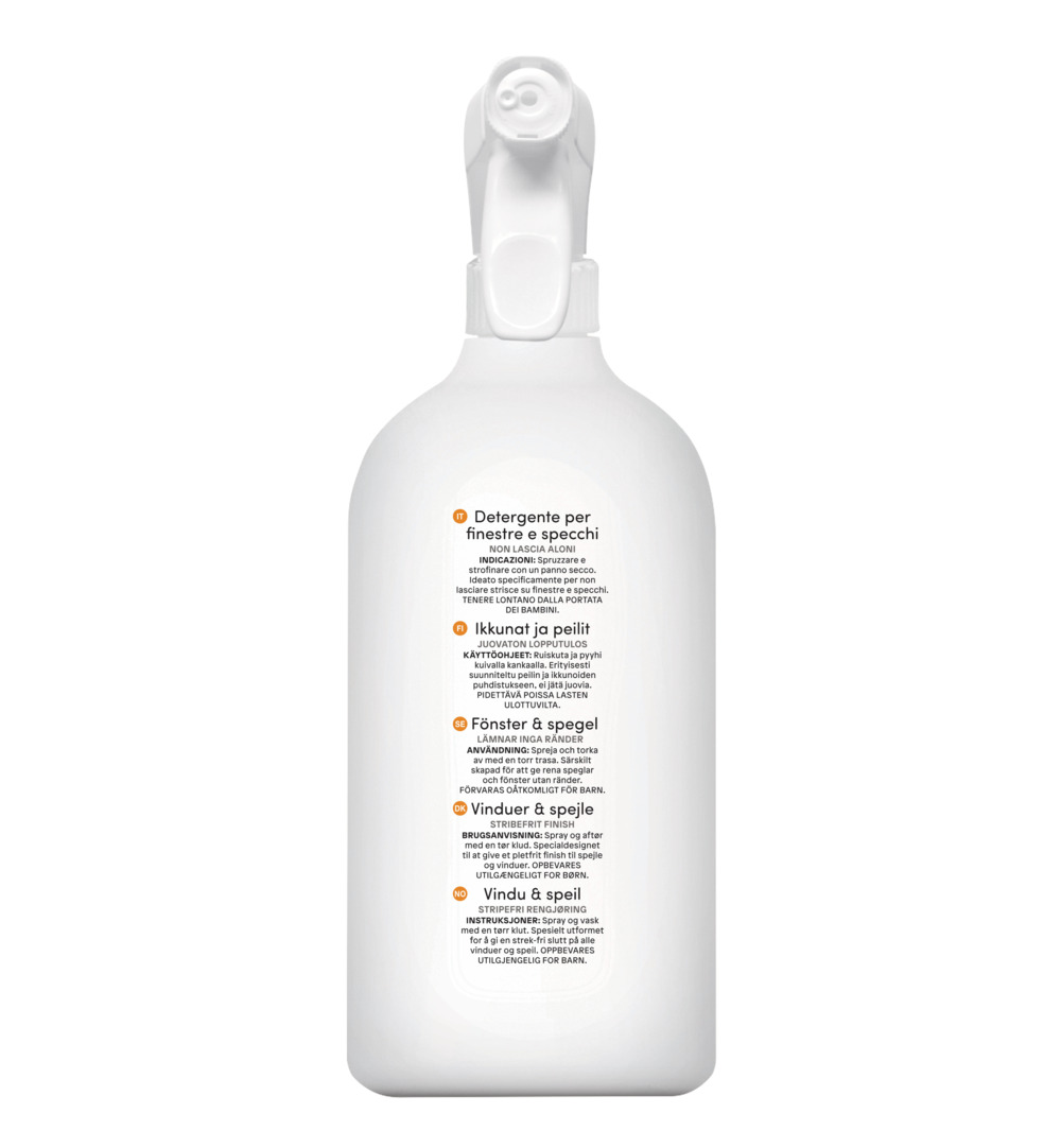 Attitude Nature+ Raam- En Spiegelreiniger Spray (800 ml) - image 2