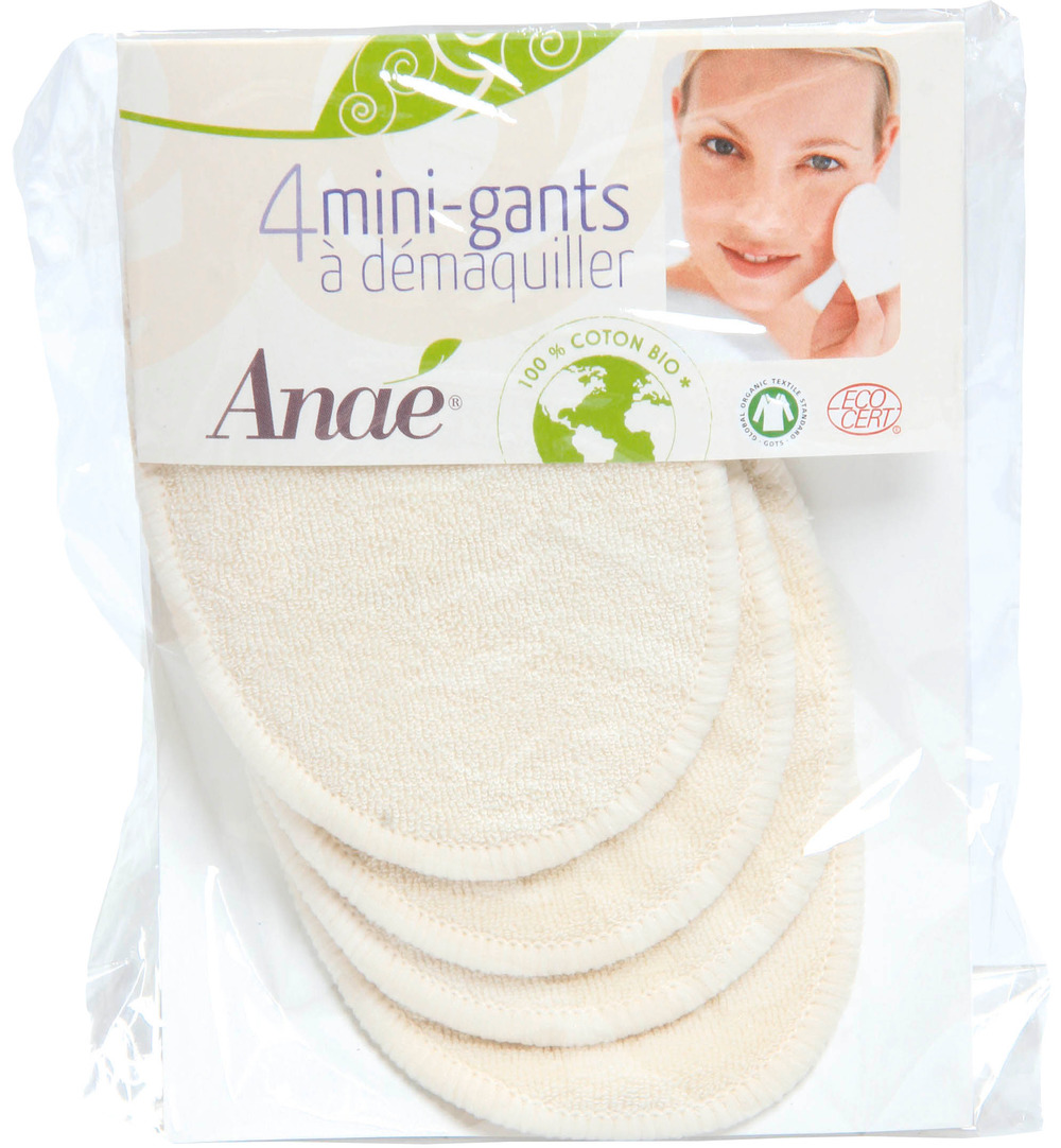 Anaé Wasbare make-up handschoen (4 stuks)