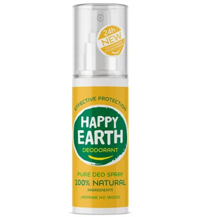 Happy Earth Deodorant spray jasmine ho wood (100 ml)