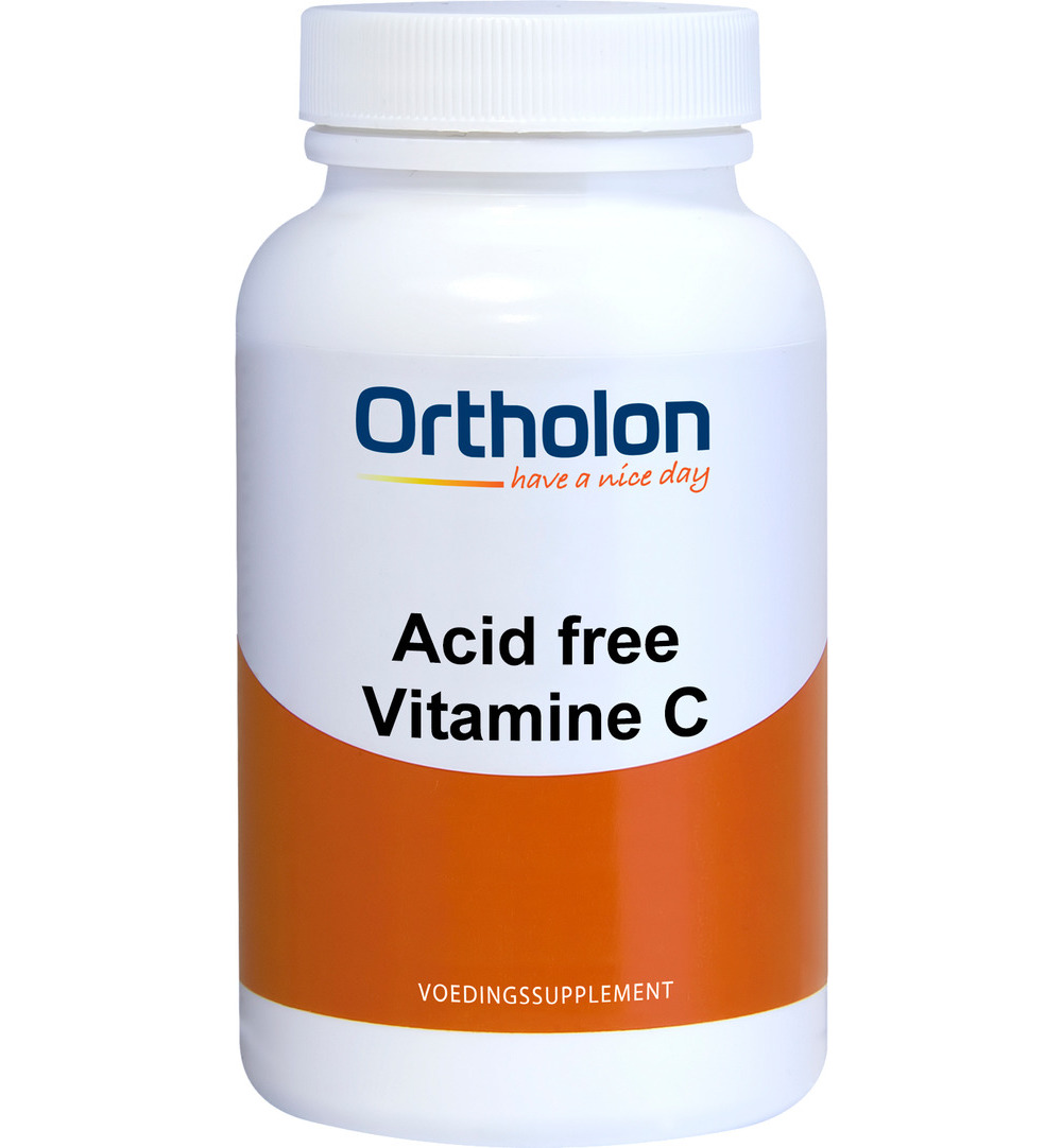 Ortholon Vitamine C acid free (90 vega capsules)