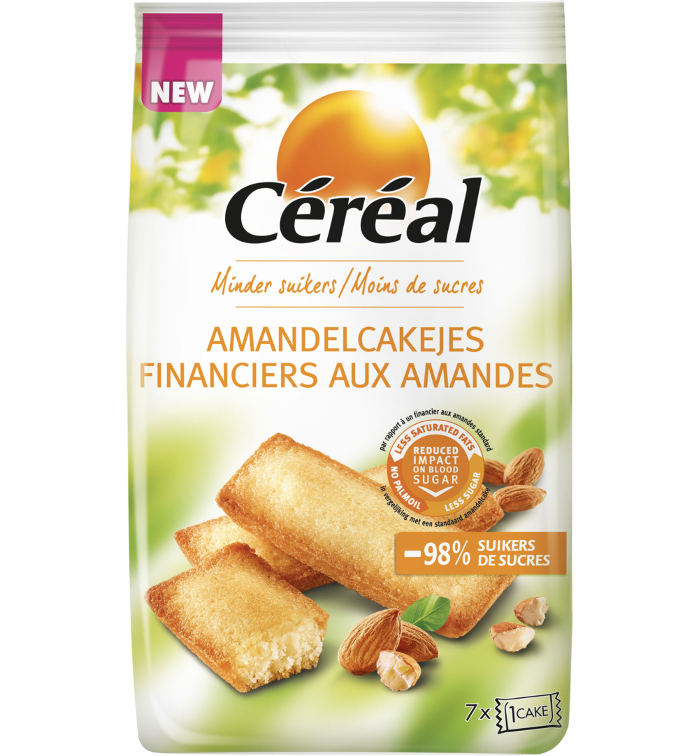 Céréal Amandelcakejes (7 x 25 gr)