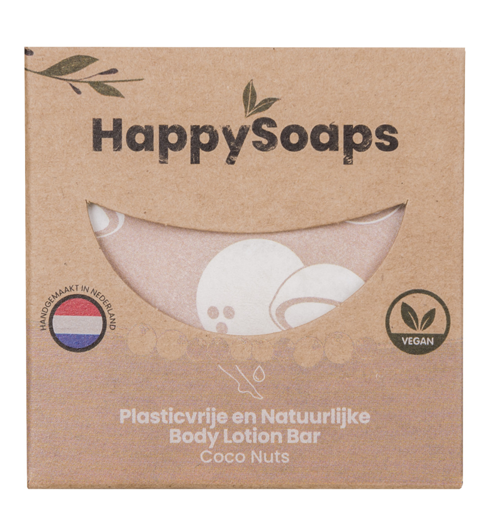 Happysoaps Bodylotion bar coco nuts (65 gr)