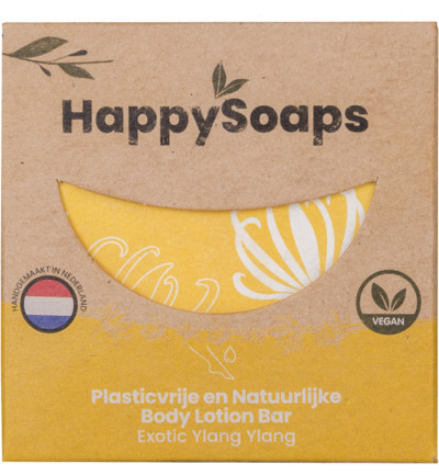 Happysoaps Bodylotion bar exotic ylang yl (70 gr)