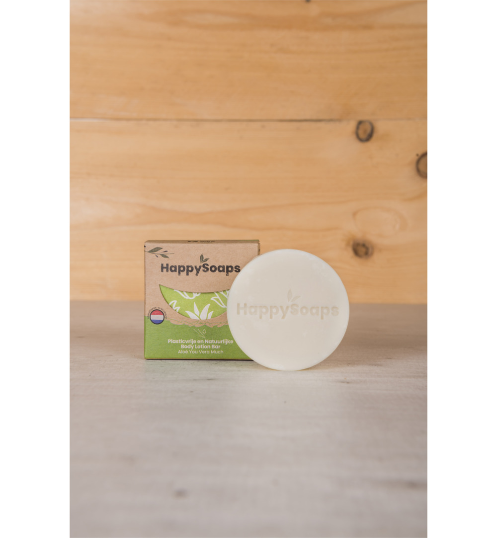 Happysoaps Body oil bar aloe you vera much (70 gr) - image 3