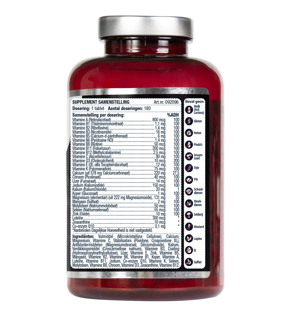 Lucovitaal Multi A-Z 50+ (180 tabletten)