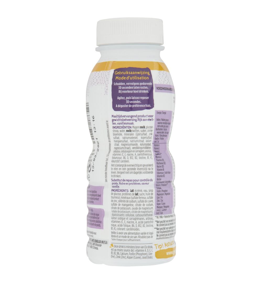 Gerlinéa Afslank Drinkmaaltijd Vanille smaak (236 ml)
