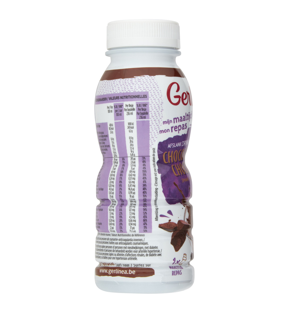 Gerlinéa Afslank Drinkmaaltijd Chocolade smaak (236 ml) - image 4