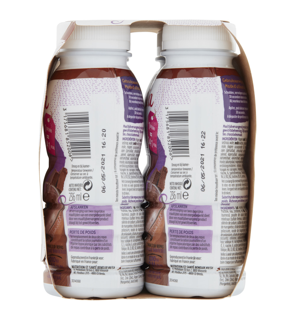 Gerlinéa Afslank Drinkmaaltijd Chocolade smaak 4-pack (4 x 236 ml) - image 2