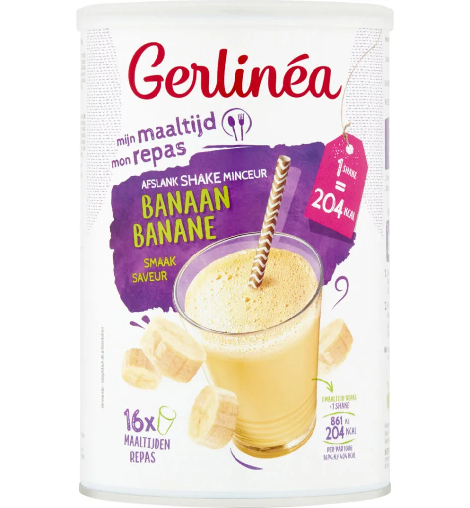 Gerlinéa Afslank Maaltijdshake Banaan (436 gr)