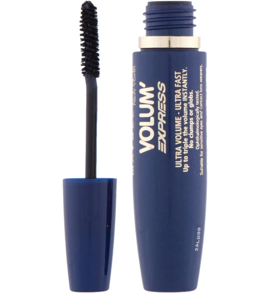 Maybelline New York Mascara volume express black (1 stuk)