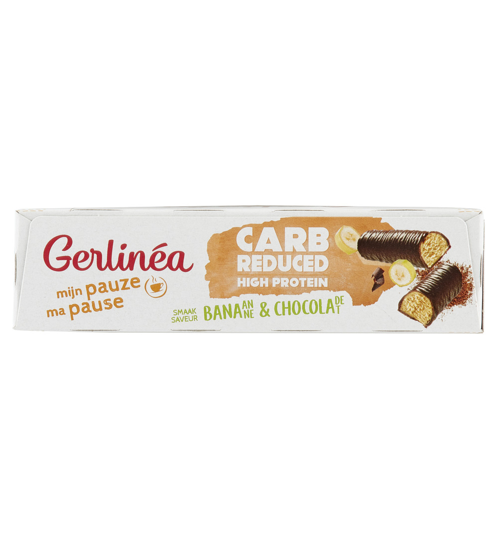 Gerlinéa Carb Reduced - High Protein Repen Banaan Chocolade (372 gr) - image 3