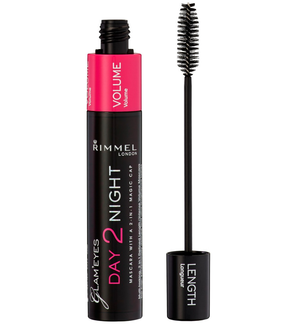 Rimmel London Day2Night mascara : 001 - Black (1 stuk)