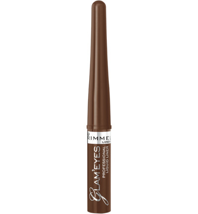 Rimmel London Glam'Eyes Professional eyeliner : 002 - Velvet Brown (1 stuk)