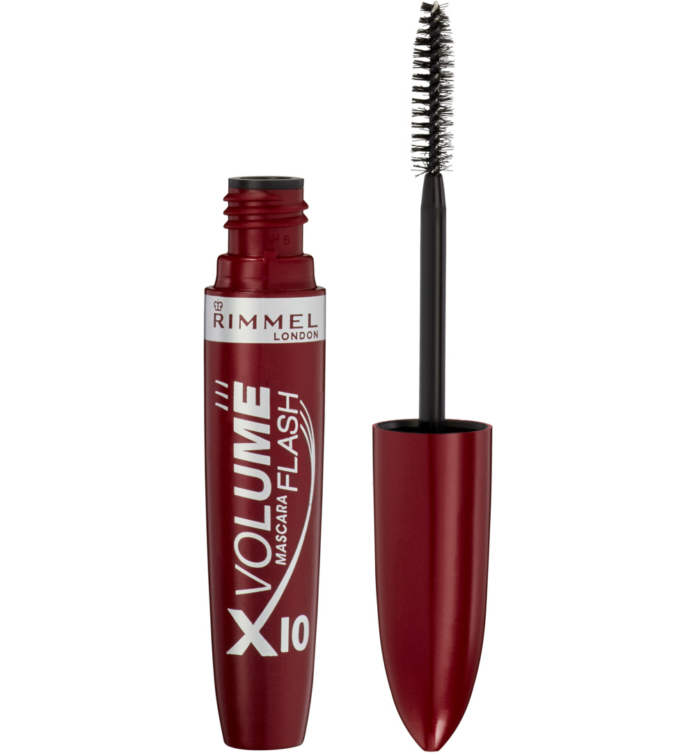 Rimmel London Volume Flash X10 mascara : 001 - Black (1 stuk)
