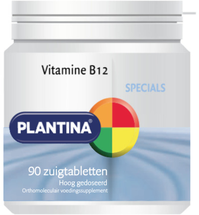 Plantina Vitamine B12 (90 zuigtabletten)
