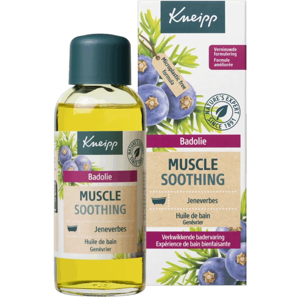 Kneipp Muscle soothing badolie jeneve (100 ml)