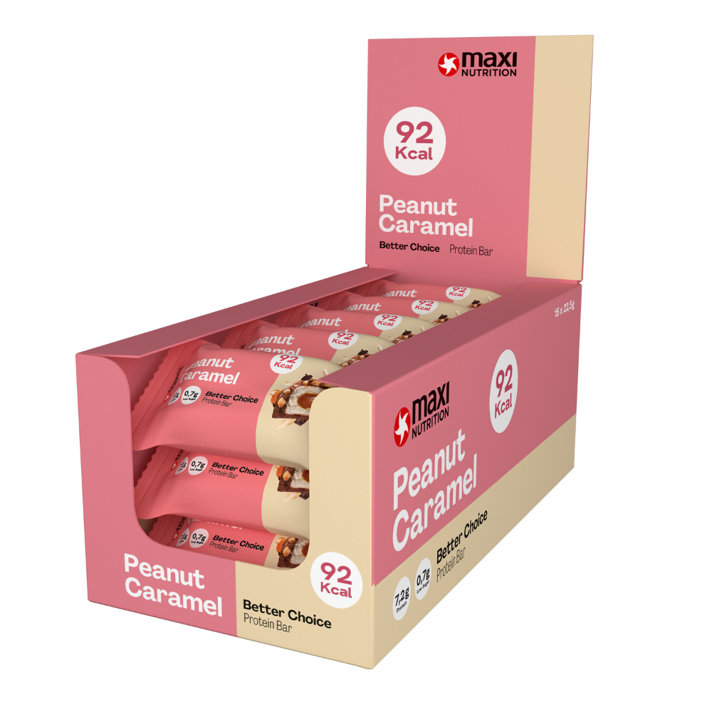 15x Maxi Nutrition Better Choice Peanut Caramel (22,5 gr)